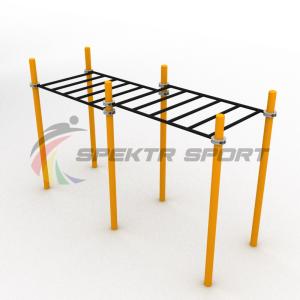 Купить Рукоход двухуровневый для Воркаут SP WRK-02_76mm в Таштаголе 