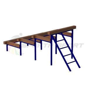 Купить Элемент полосы препятствий Разрушенная лестница в Таштаголе 