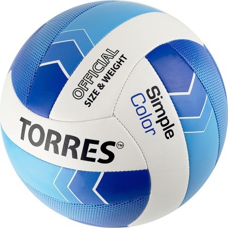 Купить Мяч волейбольный Torres Simple Color любительский р.5 в Таштаголе 